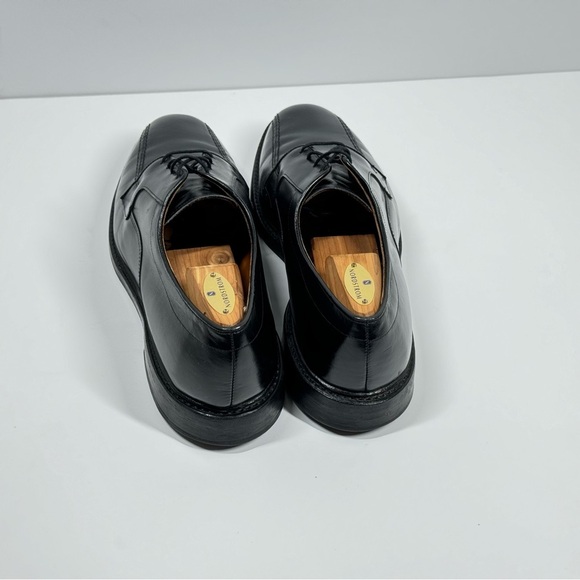 Allen Edmonds Black Leather Men's Dress Shoes - Picture 4 of 16